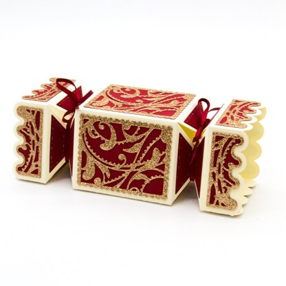 Tonic Studios Verso Dimensions Dies 41/Pkg - Deco-Edged Square Cracker Box Set