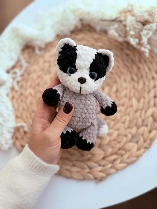 Plush Badger toy