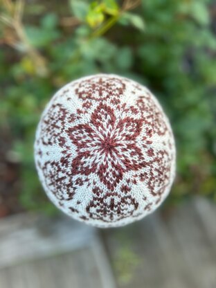 Dr. Heather Sander:  black-capped chickadee hat pattern