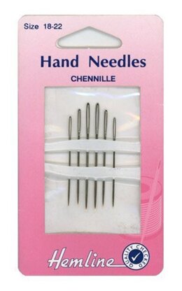 Hemline Chenille Needles - Sizes 18 - 22 (6)