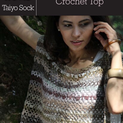 Crochet Top in Noro Taiyo Sock