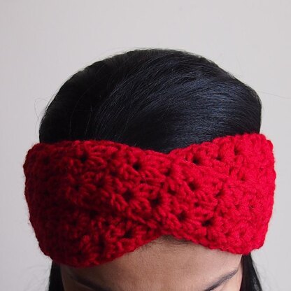 Lace turban headband