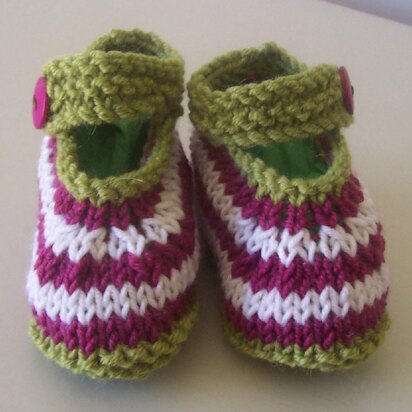 Stripe Baby Shoes