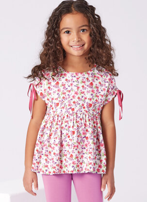 New Look Children's Top and Leggings N6761 - Paper Pattern, Size A (3-4-5-6-7-8)