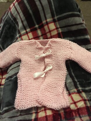 Baby's First Cardigan in Lion Brand Jiffy - 60131AD