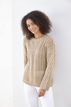 Sweaters in Cottonsoft DK PDF in King Cole - 5877 - Downloadable PDF
