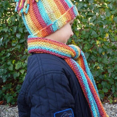 Arcobaleno Hat & Scarf