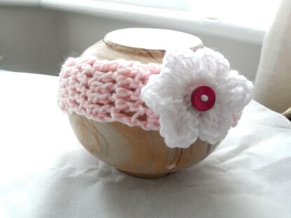 Whimsical Headband with Flower