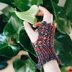 Dark academia fingerless gloves