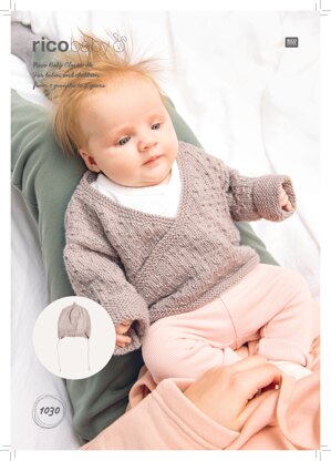 Baby's Hat and Jacket in Rico Baby Classic DK - 1030 - Downloadable PDF