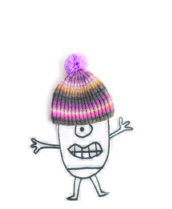 Hat and Scarf in Rico Creative Melange DK and Essentials Merino Plus DK - 614 - Downloadable PDF