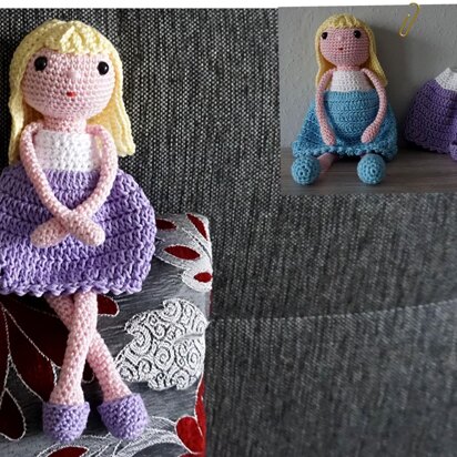 Crochet Pattern Doll Marie!