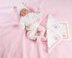 Premature baby bunny cardi set