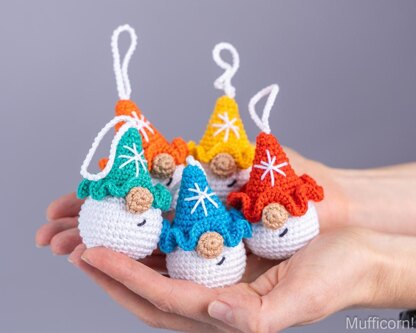 Christmas gnome ornaments