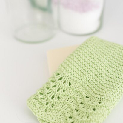 Pretty Little DIsh Cloth - knitting pattern