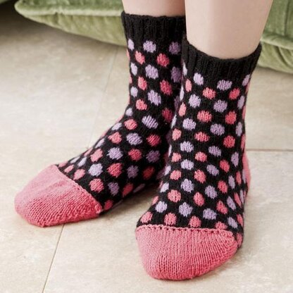 Playful Polka Dot Socks