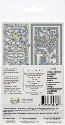 Sizzix Thinlits Dies By Courtney Chilson - Botanical Bookmarks