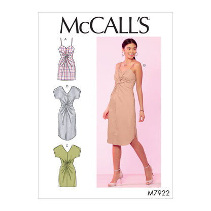 McCall's Misses' Dresses M7922 - Sewing Pattern