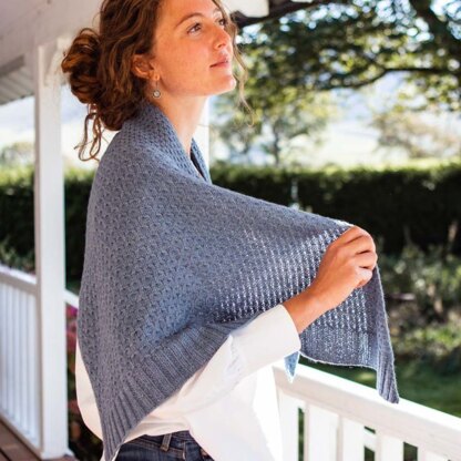 Glykos Scarf in The Fibre Co. Luma - Downloadable PDF