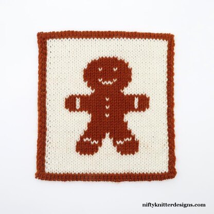 Gingerbread Man Potholder