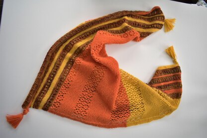 Versatile Square shawl
