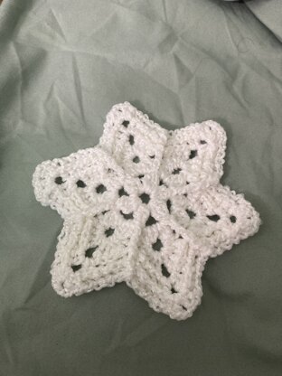 Flower Star Snowflake