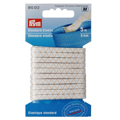 Prym Standard Elastic 5 mm x 5m White