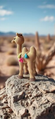 Camel Crochet Pattern PDF – Amigurumi Two Hump Camel – 24 Page Tutorial