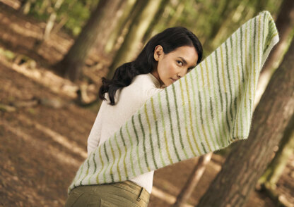 Triangular Shawl in Rowan Kidsilk Haze PDF