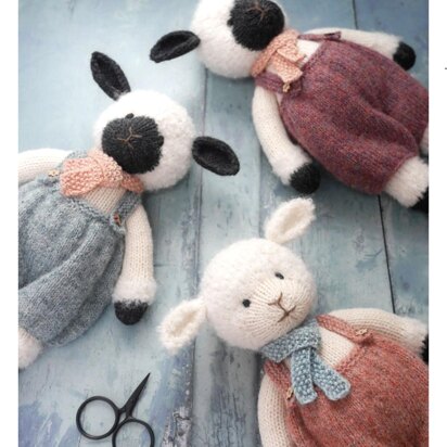 Tearoom Lambs Method 2 - knitting pattern