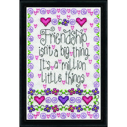 Design Works Friendship Cross Stitch Kit