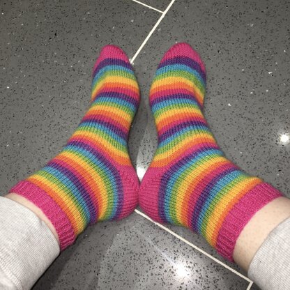 Rainbow socks