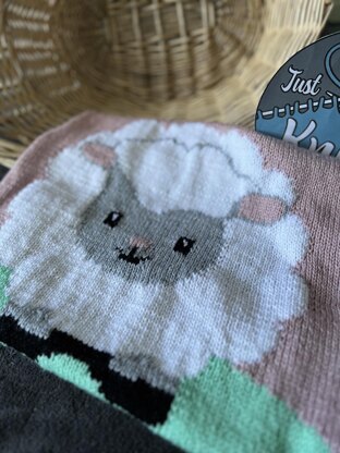 Lamb Baby Blanket