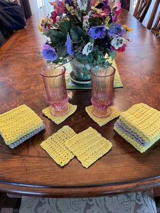 Dishcloth and Coaster Set