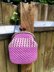 Vintage Fuchsia Purse Handbag