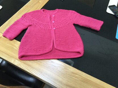 Aoife's cosy cardigan