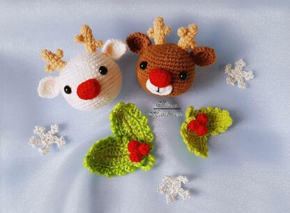 Christmas Dream Deer Brooch