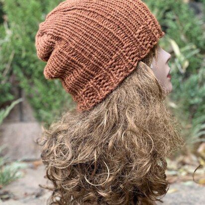 Greenhorn Mountain Hat -- a loom knit pattern