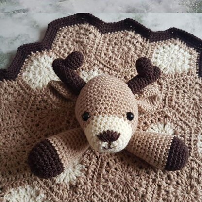 Freddy The Fawn Baby Deer Lovey Security Blanket