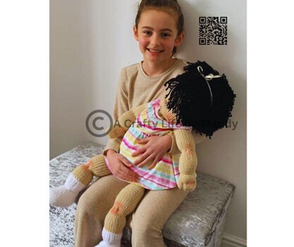 The Woollie Dolls Baby Olivia Pyjama Case