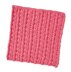 Sailor's Rib Stitch Washcloth in Red Heart Scrubby Smoothie - LM5934 - Downloadable PDF