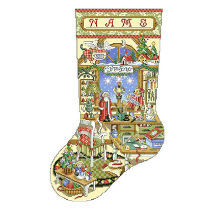 Crafter's Corner Christmas Stocking PDF