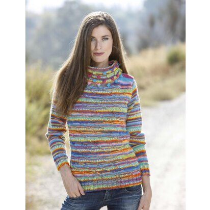 Beethoven Sweater in Adriafil Knitcol - Downloadable PDF