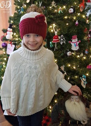 Simple Double Crochet Bun Hat