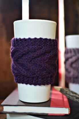 "The Antlers" Seamless Coffee Cozy Zarf