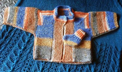 Sockyarn Modular Baby Jacket