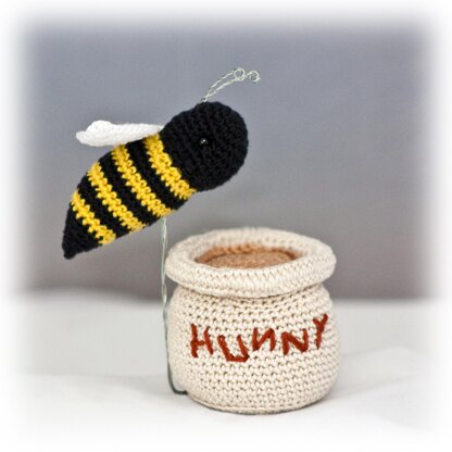 Bumblebee and Honey Jar