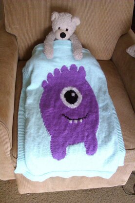 Monster Baby Blanket