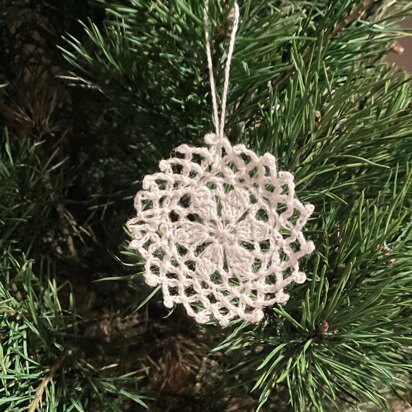 Antique Snowflake Ornament