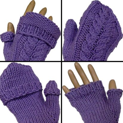 No-Flop Flip-Top Mittens